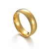 Мужское полированное изогнутое кольцо 8 мм — изящный и элегантный дизайн