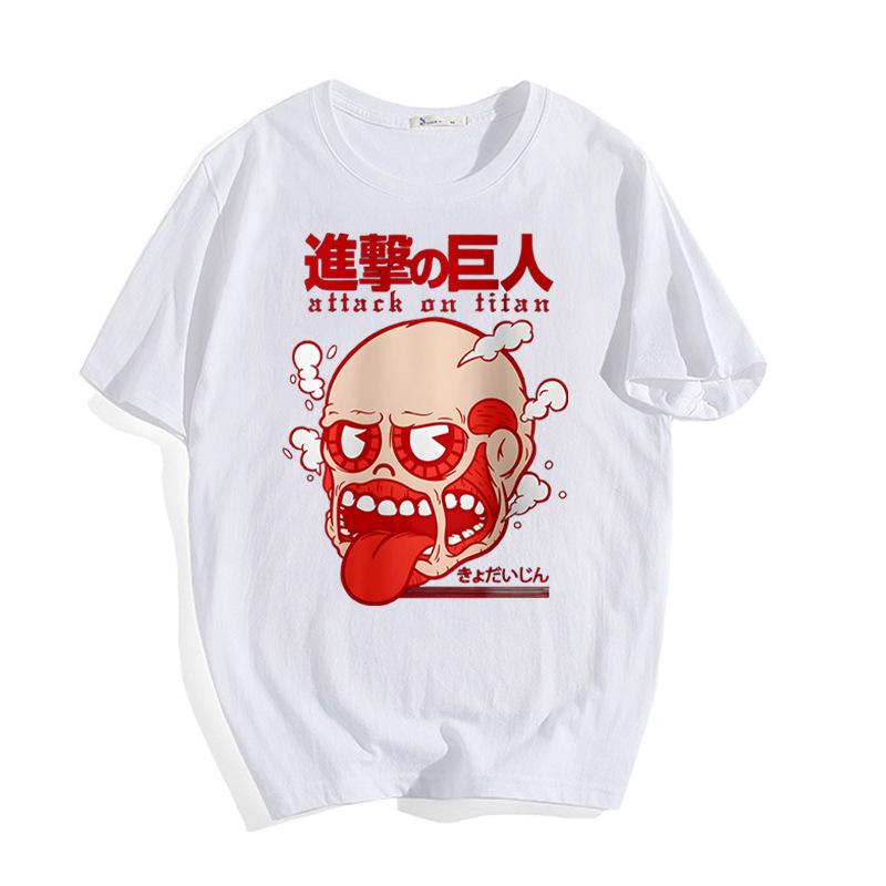 Anime Attack on Titan Peripheral New Sports Top Casual Short Sleeve T-Shirt