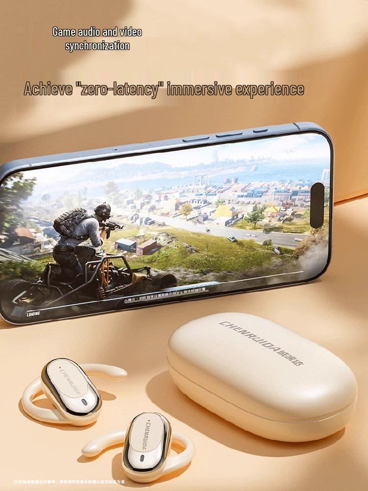 2025 Sport Ear-Hook Bluetooth Headphones: Noise-Canceling, Open In-Ear, Air Conduction, High Quality