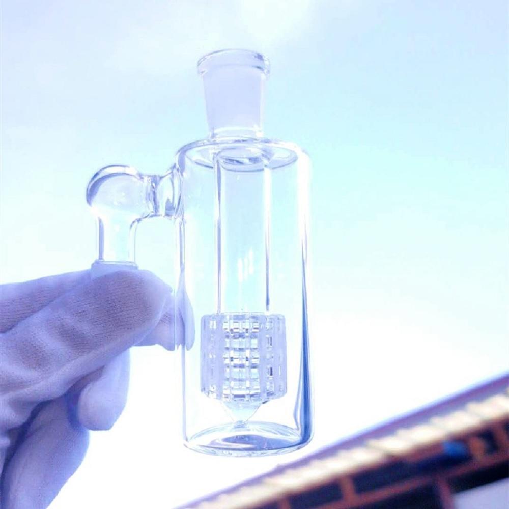 1 Piece 14MM Ash Catcher 90 Degree Glass Water Thick Glass Bubbler Brand New