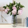 3D Printing 3-head Peony Flower Simulation Flower Home Living Room Decoration Fake Flowers