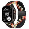 Плетеное нейлоновое петлевое ремешок для Apple Watch Ultra 3 2 49 мм 11 10 46 мм 42 мм 9 8 7 45/41 мм Магнитный ремешок iWatch 6 5 SE 44/40 мм Correa