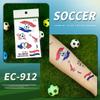 2026 World Cup USA Canada Mexico National Flag Water Transfer Face Tattoos