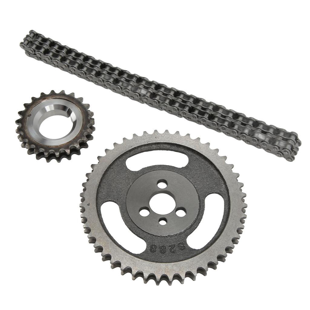 Комплект двухрядной роликовой цепи ГРМ Сплав Замена для Chevrolet SBC 5.7L 283 305 327 350 383 400