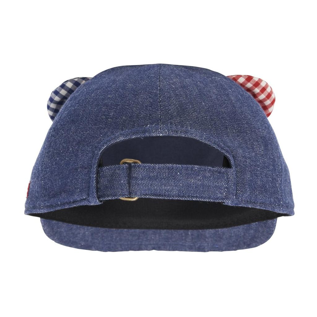 MIKIHOUSE HOT BISCUITS Cap, Navy Blue, for Boys and Girls, Size M (50-52cm), 73-9103-498