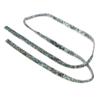 1yard Hotfix Rhinestone Mesh Chain Decorative Belt for Wedding Dress Necklace Green