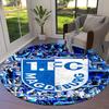 FC Magdeburg Round Area Rug,Carpet Rug for Living Room Bedroom Sofa Playroom Decor,Non-slip Floor Mat56