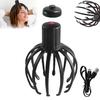 Electric Octopus Head Massager Scalp Massage 3 Vibration Modes Portable Rechargeable Design
