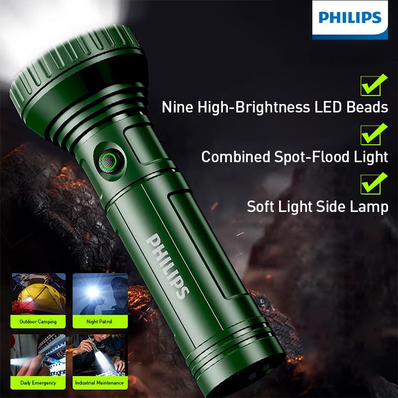 Philips flashlight SFL1252GR LED Flashlight Camping Lantern