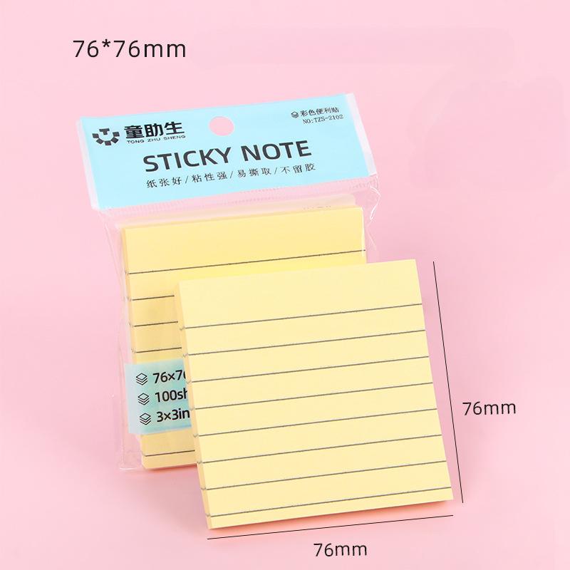 100-Color Sticky Notes - 4-Color Memo Pads, Tearable for Office, Home & School, Perfect for Holidays & Gifting