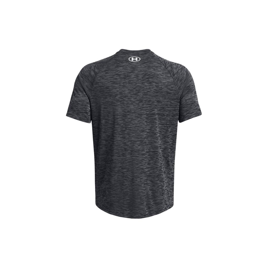 Under Armour Футболка свободного кроя с круглым вырезом и коротким рукавом с логотипом, цвет черный, для мужчин 1382796-001