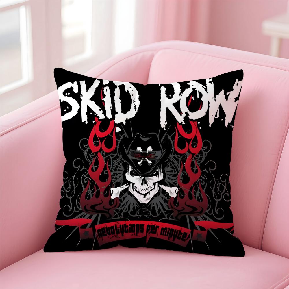 S-Skid Rows Чехол для подушки Singer Удобный двусторонний чехол для подушки Идеально подходит для автомобиля, дивана, спальни и многого другого