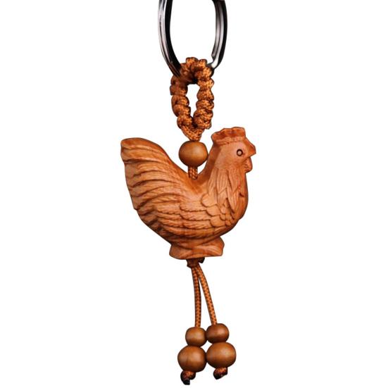 Резьба деревянный кулон брелок для ключей сумка висит декор подарок