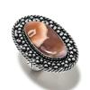 Rhodochrosite Gemstone 925 Sterling Silver Gift Jewelry Ring Size 9