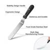3Pcs/Set Cream Spatula, 6/8/10 Inch Stainless Steel Blades Offset Spatula, Ergonomic Non-Slip Handle Cake Spatula for Cake Decorating, Baking & Pastry