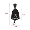 2026 Hot Car Sticker Fashion New Car Styling Protection Shell Bag Case Cover Car Key chain For Peugeot 206 207 3008 2008 308 407