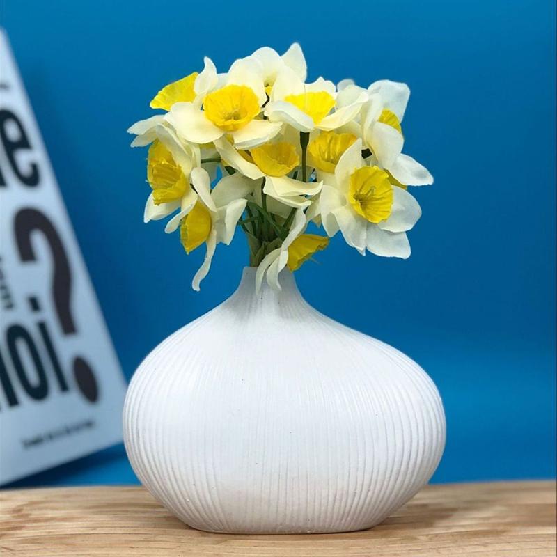 Ручная работа однотонный декоративный держатель для цветов ваза настольная смола книжная полка ремесла орнамент украшение для дома