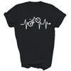 Mountain Bike Heartbeat Ride Unisex Shirt Gift