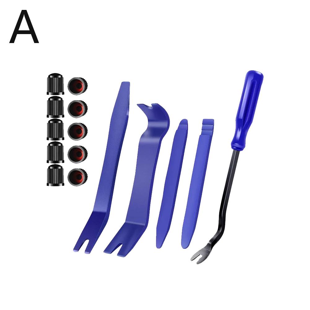 5 шт./компл. Набор инструментов для снятия автомобильной дверной панели с клипсой, радиоприемника, разборка автомобиля, ремонт пластиковых качелей для салона автомобиля