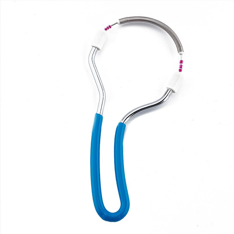 1 шт. безопасный ручной эпилятор для удаления волос на лице с пружинным валиком, косметический эпилятор