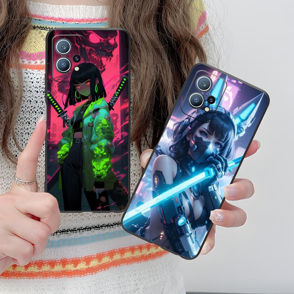 Чехол для мобильного телефона с аниме-девушкой для Huawei P60 P50 P40 P30 P20 P10 P9 P8 Pro Lite Plus Цветная Печать Чехол Чехол Красивый