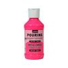 Acrylic Paint - PÉBÉO - Pouring - Fluorescent Pink - 118 Ml - Mixed