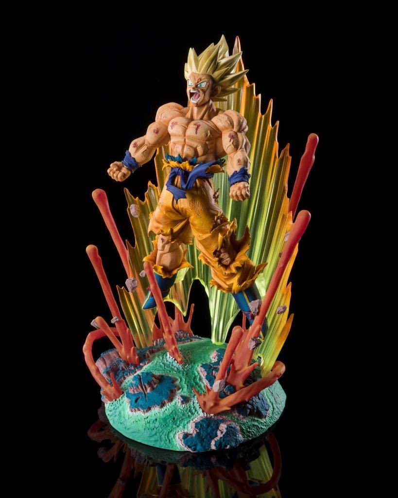 TAMASHII NATIONS Super Saiyan Son Goku FiguartsZERO Dragon Ball Z Pre-painted Action Figure