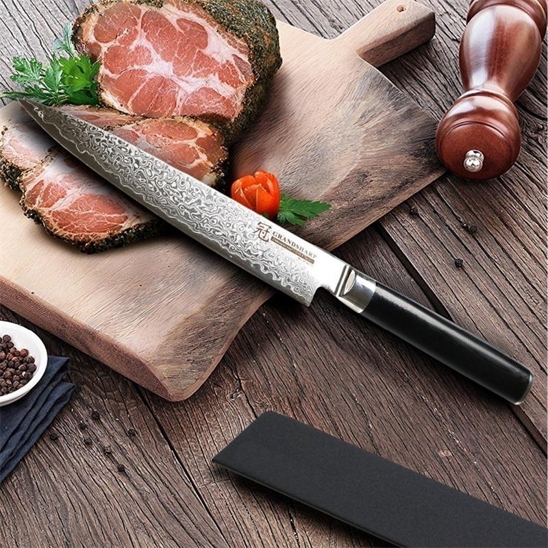 5,9-дюймовый универсальный нож, 67 слоев VG10, кухонный нож из дамасской стали, японские кухонные ножи из дамасской стали