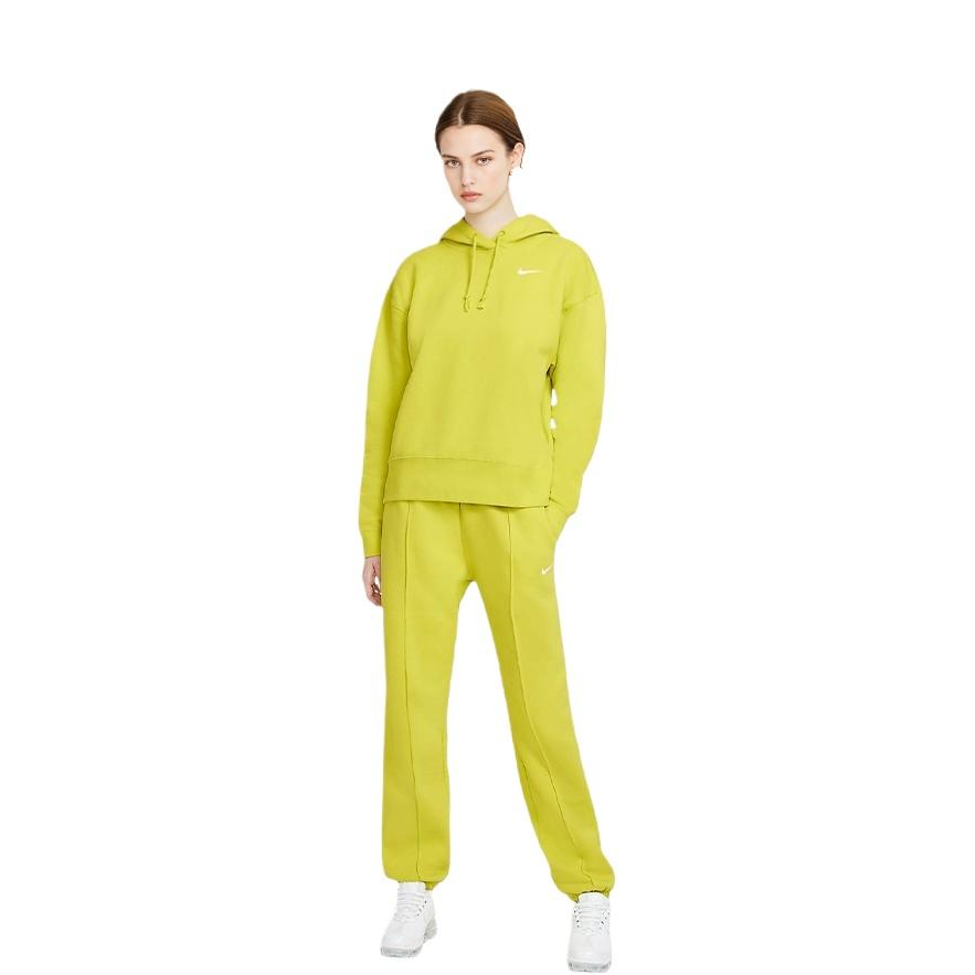 (WMNS) Nike Sportswear Повседневная Спортивная с капюшоном С длинным рукавом Худи Желто-зеленый Лаймовый Женская CZ2590-344