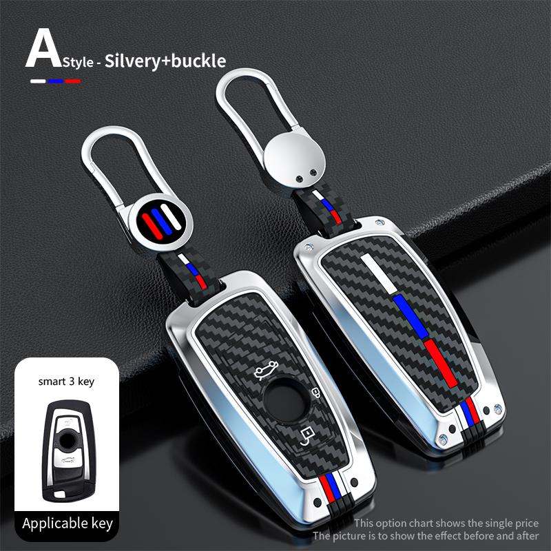 Car Key Case Cover Key Bag For Bmw F20 F30 G20 F31 F34 F10 G30 F11 X3 F25 X4 I3 M3 M4 1 3 5 Series Accessories Keychain