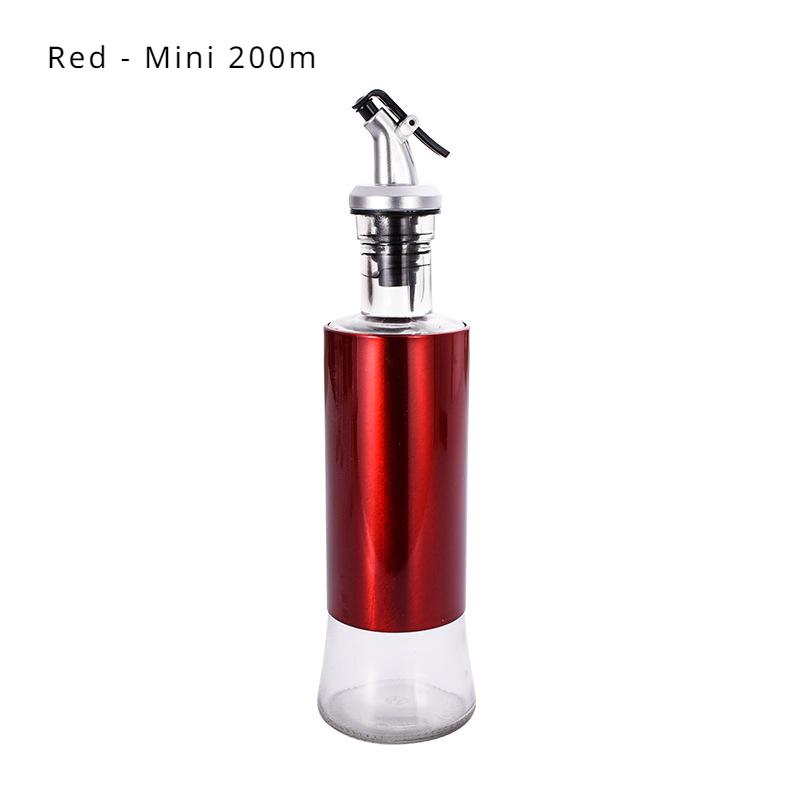 HANYANG Бутылка для приправ из нержавеющей стали Кувшин для масла Бутылка для соевого соуса Бутылка для уксуса Стеклянная бутылка Бутылка вина Банка для уксуса Бутылка для распыления масла