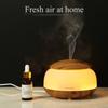 Wood Grain Air Humidifier 300ml Ultrasonic Aromatherapy Lamp Household Ultra- Silent Aroma Essential Oil Diffuser