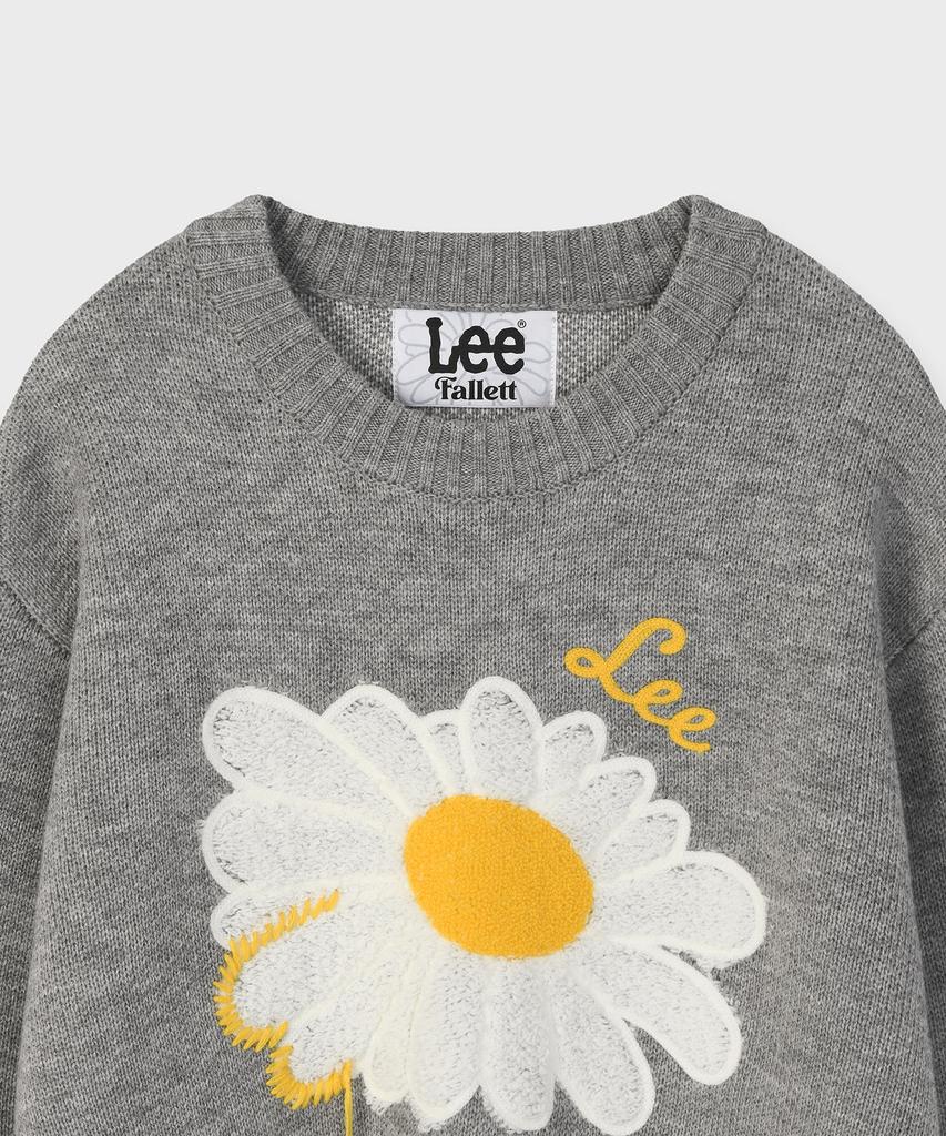 FALLETT [Fallett X Lee] Sunflower Knit Gray