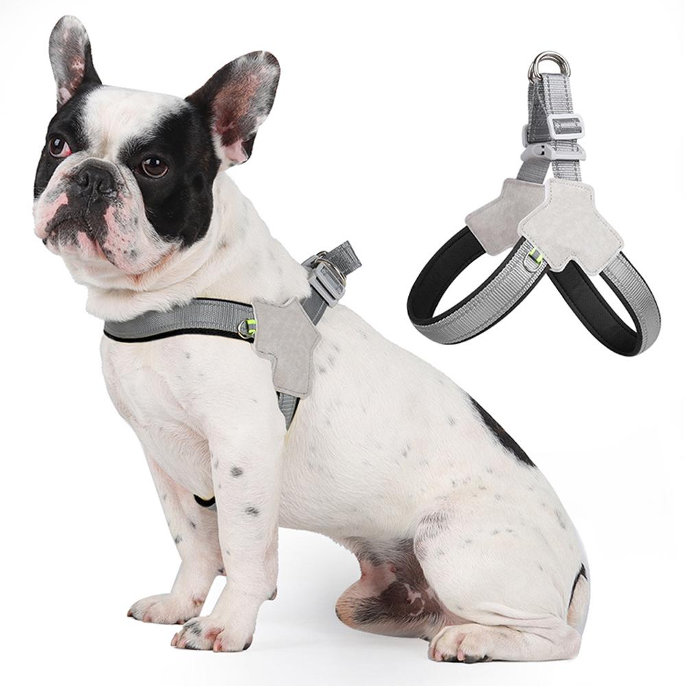 Dog Harness Reflective Breathable Pet Vest Harnesses For Small Dogs No Pull Outdoor Hiking Puppy Cats Chest Strap Chihuahua Yorkshire Supplies