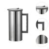 Кувшин из нержавеющей стали, графин, 1,8 л, многофункциональный кофейник, кувшин для воды
