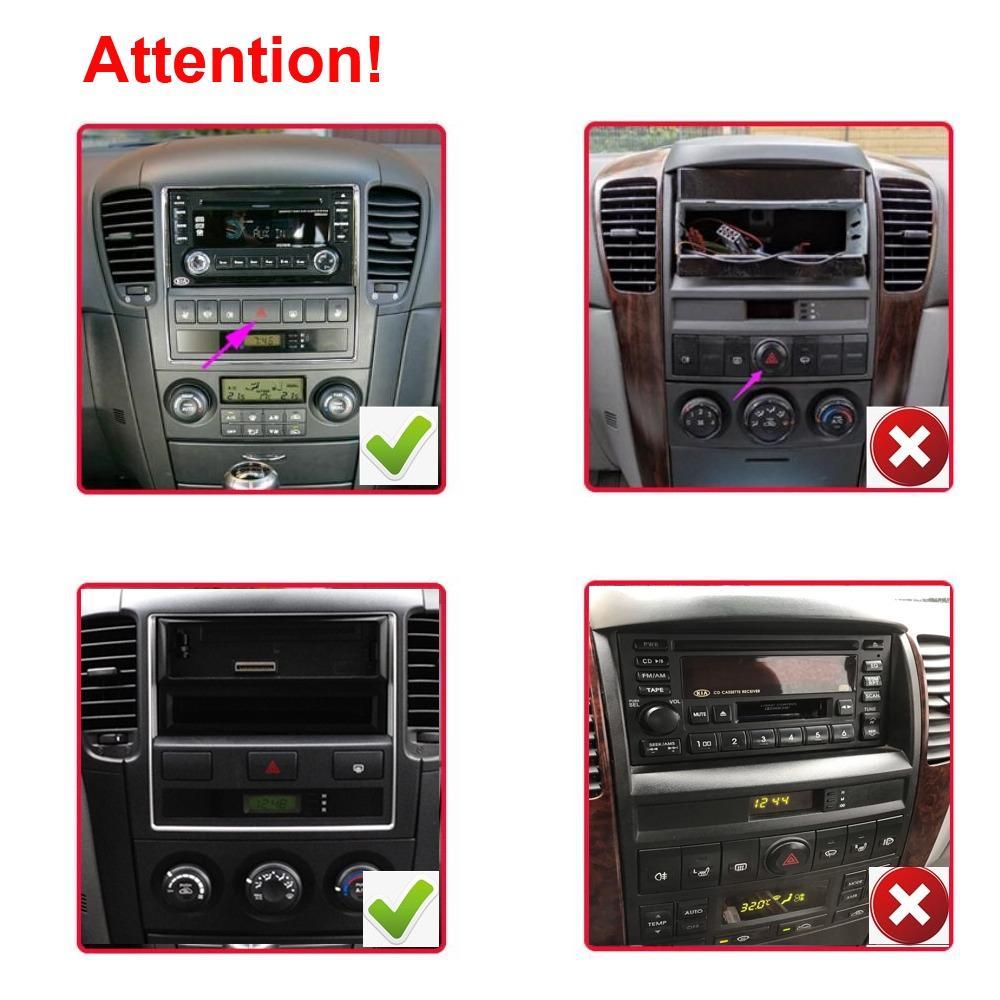 Android Car Radio For KIA Sorento 2006-2009 Multimedia Player Head Unit Stereo GPS Navigation BT WIFI 1+16GB