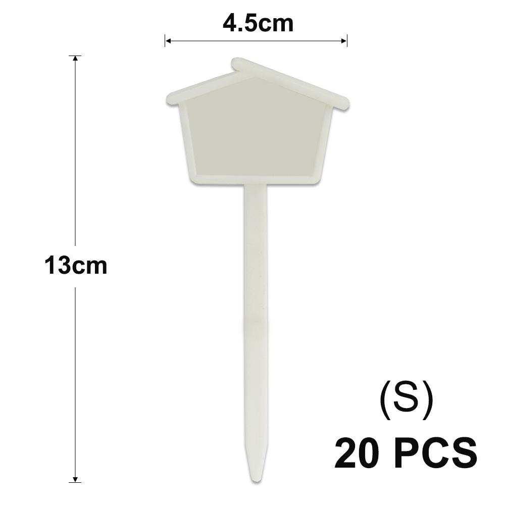 Высокие белые бирки для садовых растений в горшках, водонепроницаемые, устойчивые к ультрафиолетовому излучению, этикетки для теплиц, цветов, овощей, трав, маркеры для вывесок