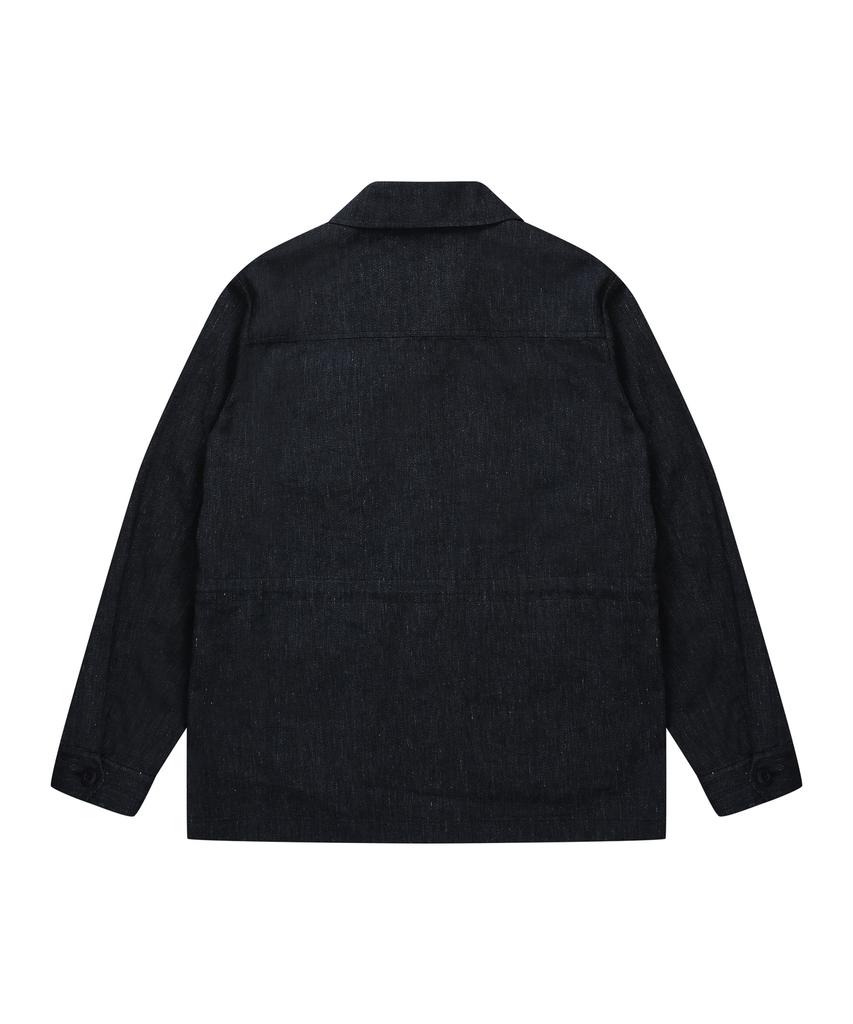 Solew Fatigue Jacket_Navy