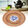 Autumn Vine Tea Set Pad Handcraft Anti Scald Mat Heat Dissipation Coaster  Tea Table