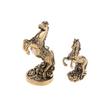 Bronze Horse Desktop Decoration Living Room Tea Table Sculpture Metal Craft Home Decorations Chinese Zodiac Horse Statue