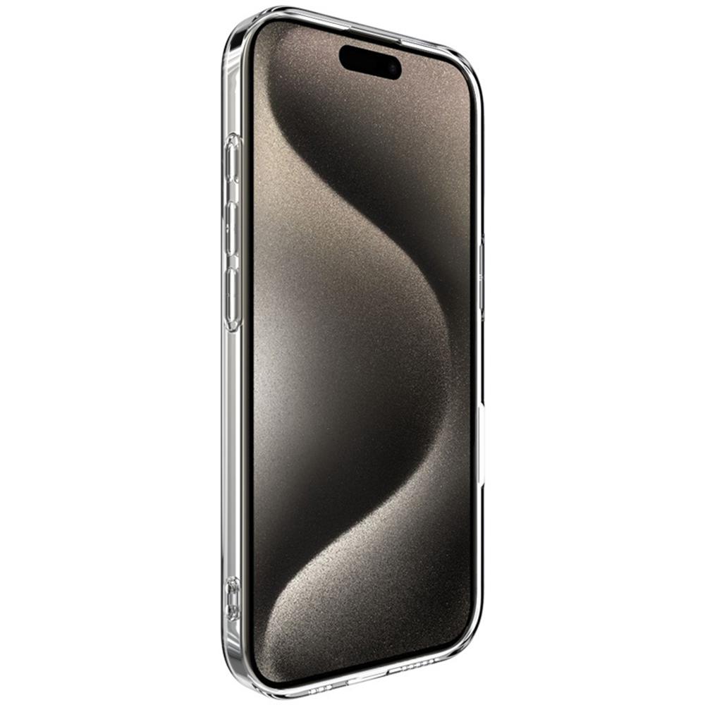 IMAK UX-5 Series for iPhone 16 Pro TPU Case Slim Phone Cover HD Transparent