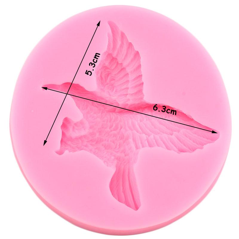 Силиконовые формы с милыми птицами, форма для помадки, сделай сам, украшения торта, форма для шоколадной мастики, кекс, топпер, конфеты, смоляные глиняные формы