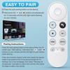 Bluetooth Voice Remote for G9N9N Google TV with Chromecast