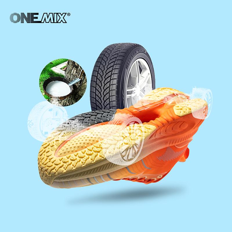 onemix 2024 новый стиль, амортизирующие кроссовки для мужчин, спортивная обувь, Нескользящие уличные спортивные кроссовки для занятий спортом в тренажерном зале, фитнес-прогулки