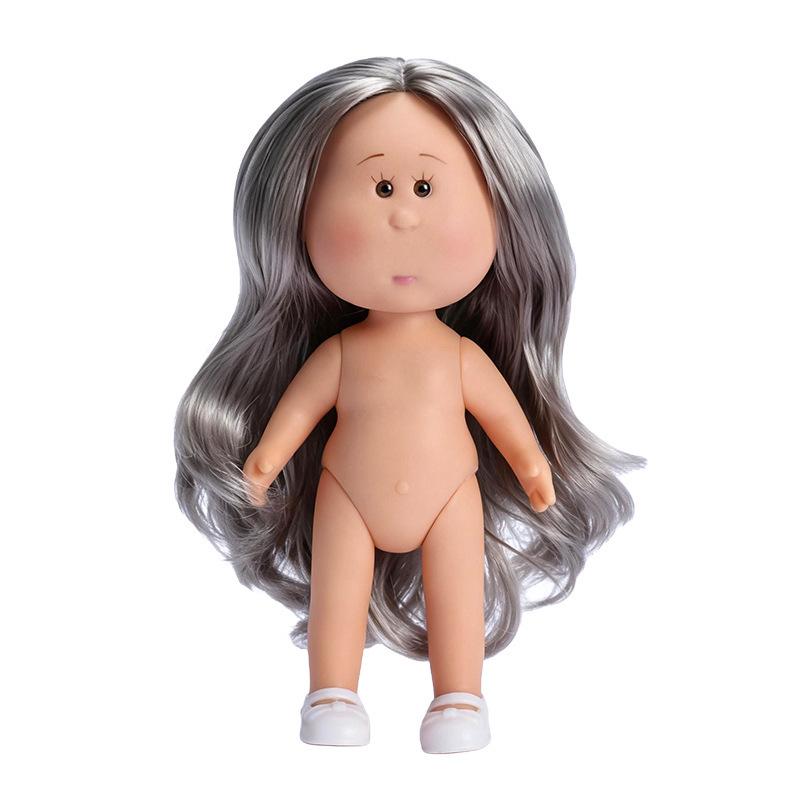 14 см / 5,5 дюйма «Картофельная кукла» Миа, Голая кукла – Мини BJD, Чистый холст для ручной росписи, Коллекционная художественная кукла