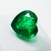 Natural 8 to 10 Ct Pair Green Emerald Loose Gemstones CERTIFIED Heart Shape E-8hh 00E