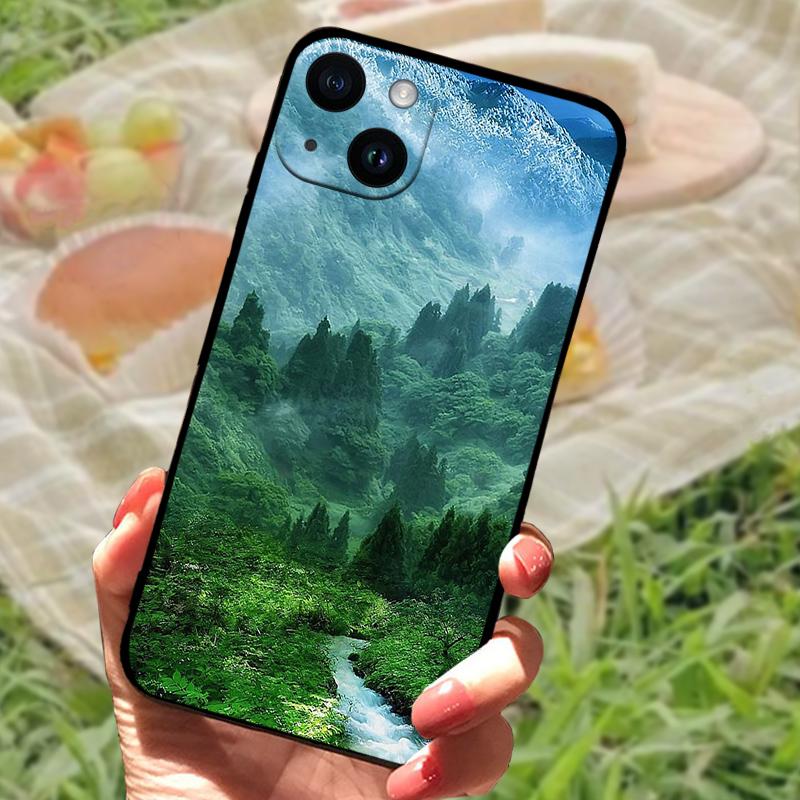 Милый чехол для телефона с животными для iPhone 15 Plus, мягкий силикон TPU, ударопрочная задняя крышка для iPhone 15 Pro Max 15Pro, защитные чехлы
