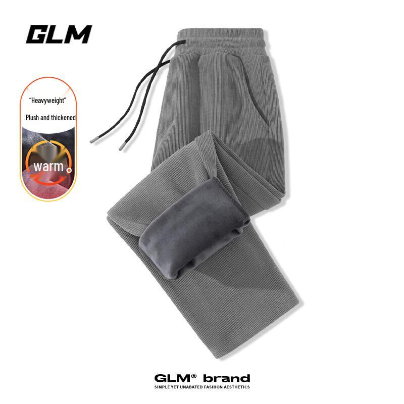 GLM Men's Retro Loose Casual Straight-Leg Pants