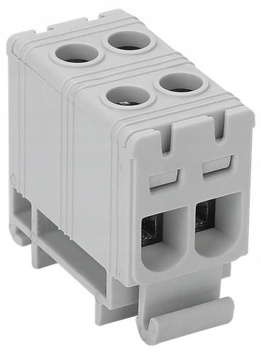 Соединитель шины Серый 2 x 1,5-16 мм² 85А Tracon Fleal-16/2