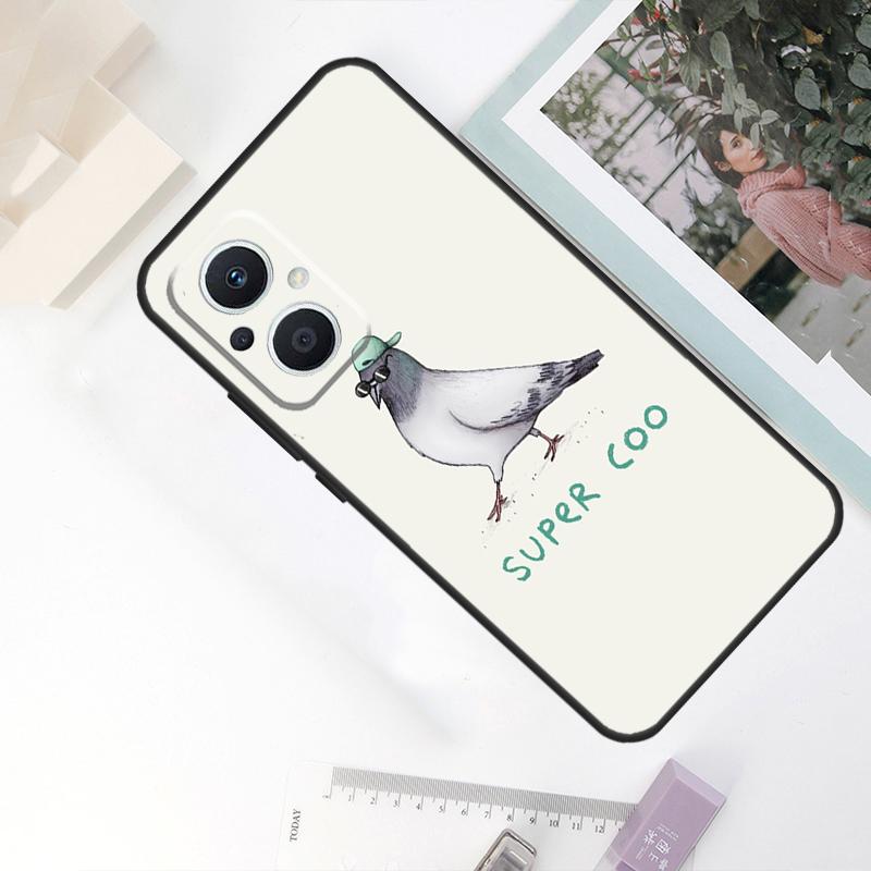 Чехол-коллаж с голубями для OPPO Reno 10 Pro 11 F 8T 4Z 5Z 4 5 6 7 8 Lite OPPO Find X5 X6 Pro X2 X3 Lite